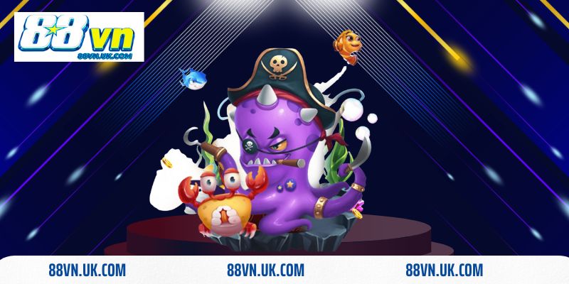 Game bắn cá Caribe nằm trong kho game của 88vn
